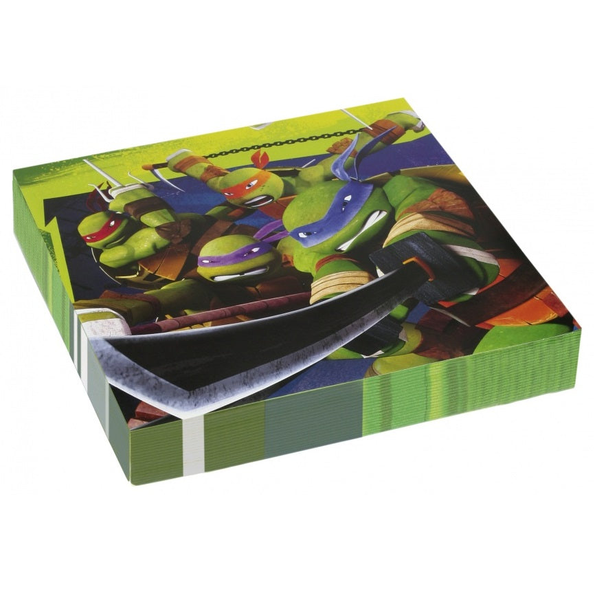 Turtles Servietter 20stk.