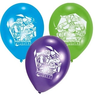 Turtles Ballonger 6stk.