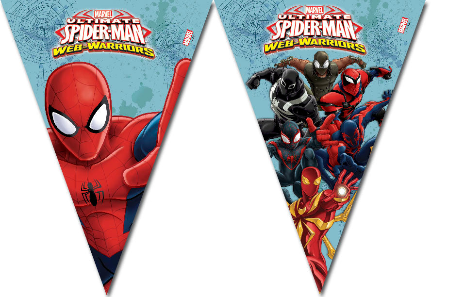 Spiderman Vimpelbanner 2,3m