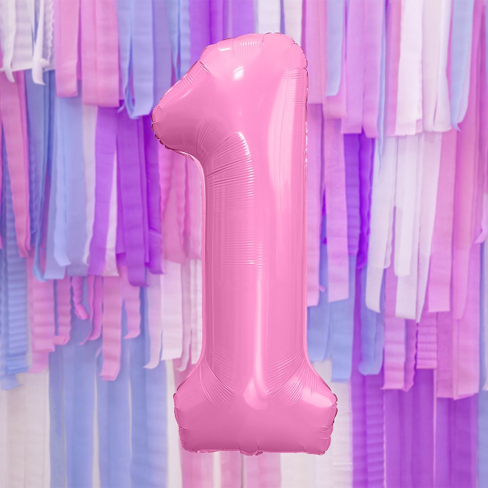Tallballong Rosa Pastell - Velg Ditt Tall