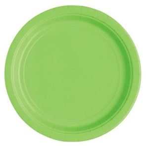 Tallerkener Lime Grønn 8 stk.
