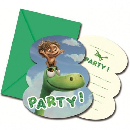 Den gode dinosaur invitasjoner