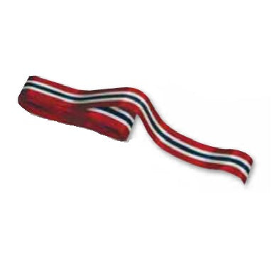 Pyntebånd Norsk Flagg 2,7cm x 2,5 meter