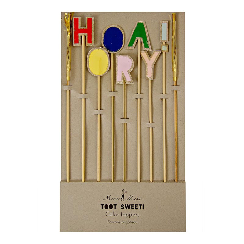 Picks Hooray! Kakepynt 8 deler