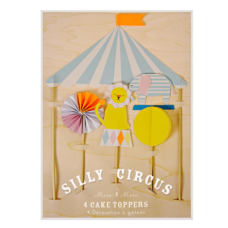 Kakepynt Silly Circus