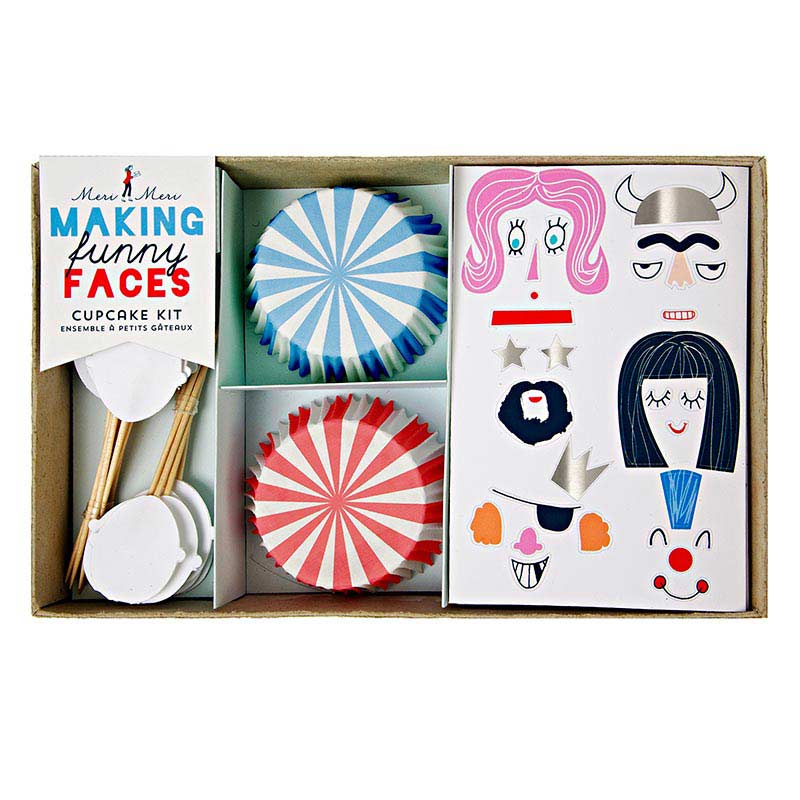 Muffinsformer Kit Kule Fjes Lag selv 24 stk.