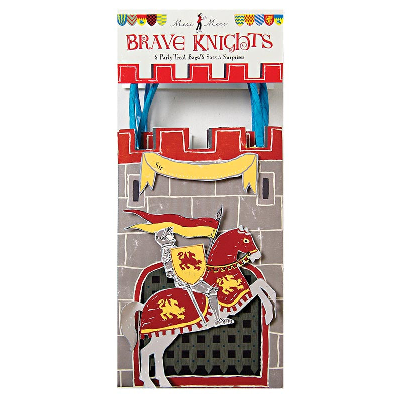 Godte/gaveposer Riddere & Drager 8 stk.