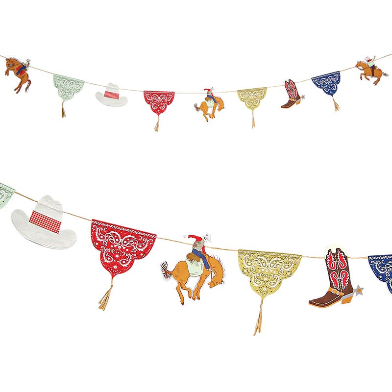Girlander Hengende Lenke Howdy Cowboy 3,65m