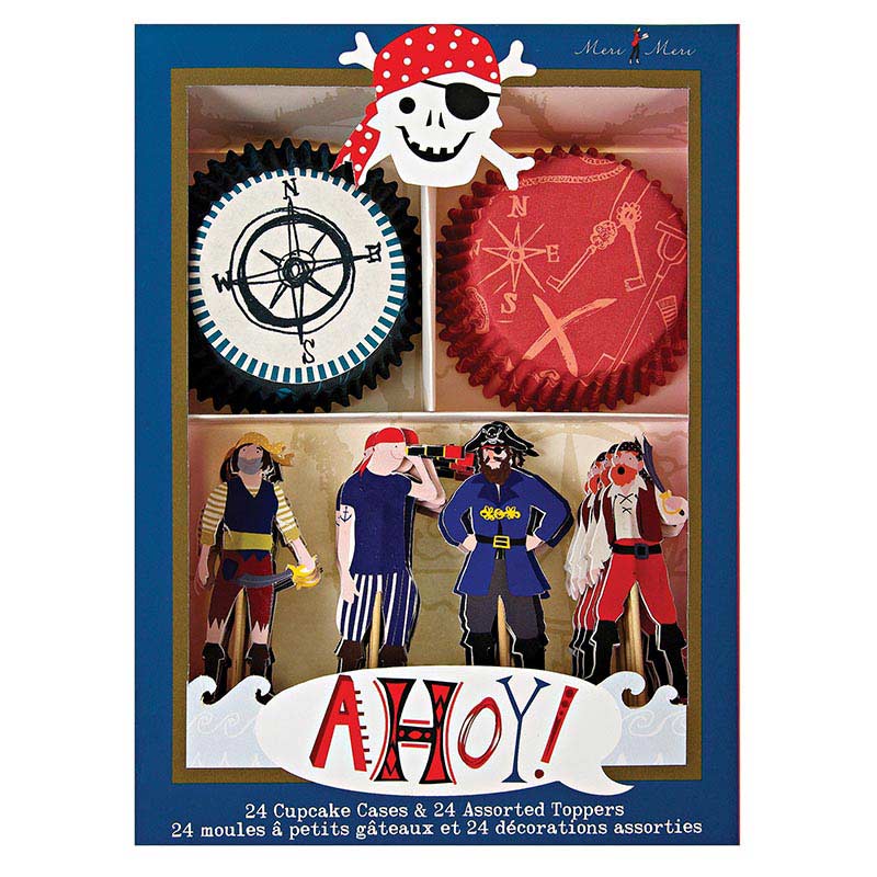 Muffinsformer Kit Ahoy There Pirate 48 deler