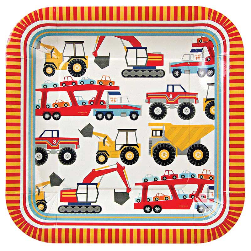 Tallerkener Store Maskiner 12 stk.