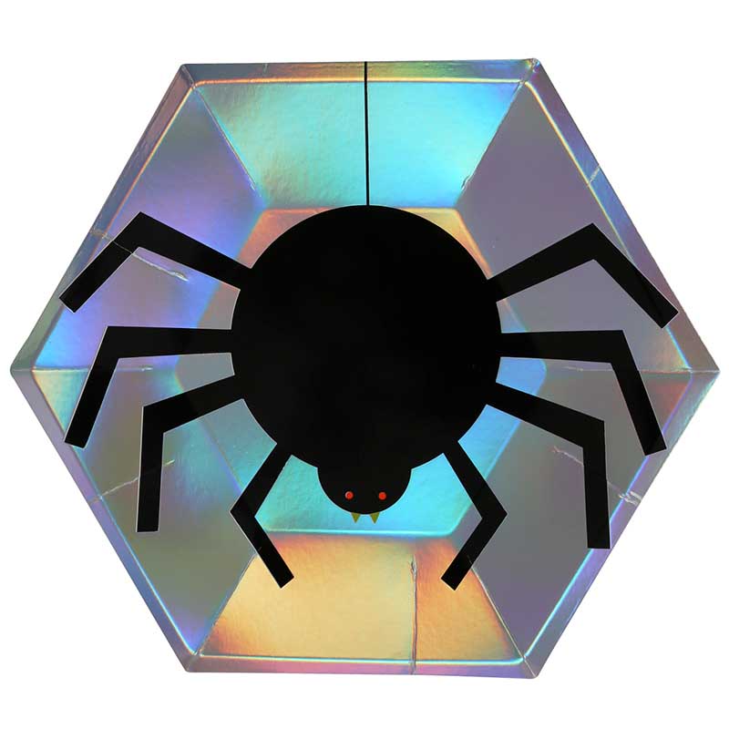 Tallerkener Halloween Assortert Design 8 stk.