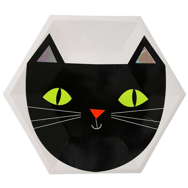 Tallerkener Halloween Assortert Design 8 stk.