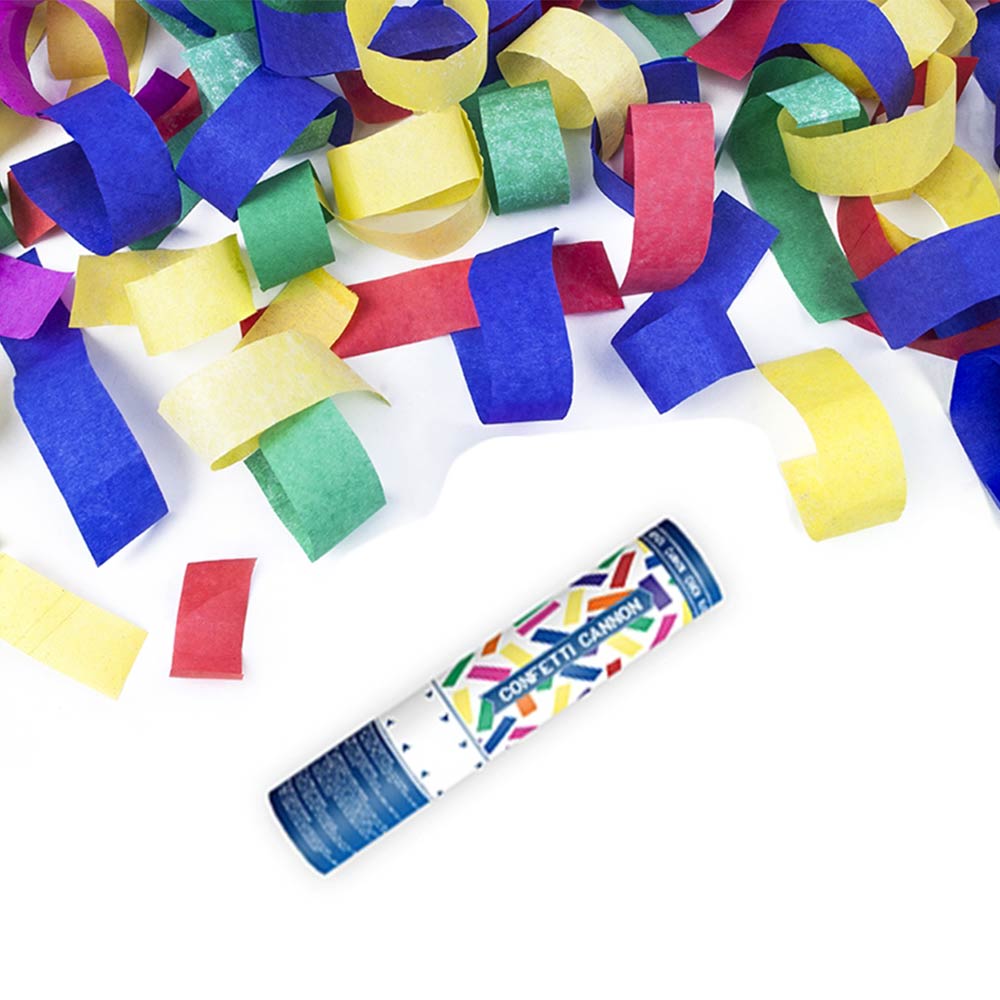 Konfettikanon Fargemix 20 cm