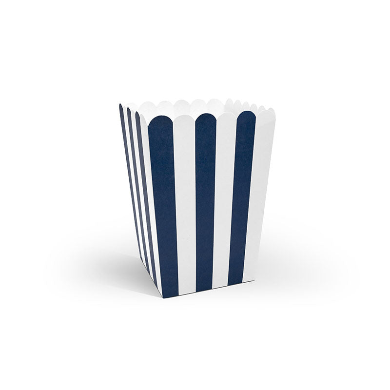 Bokser Blå Striper 6 stk.