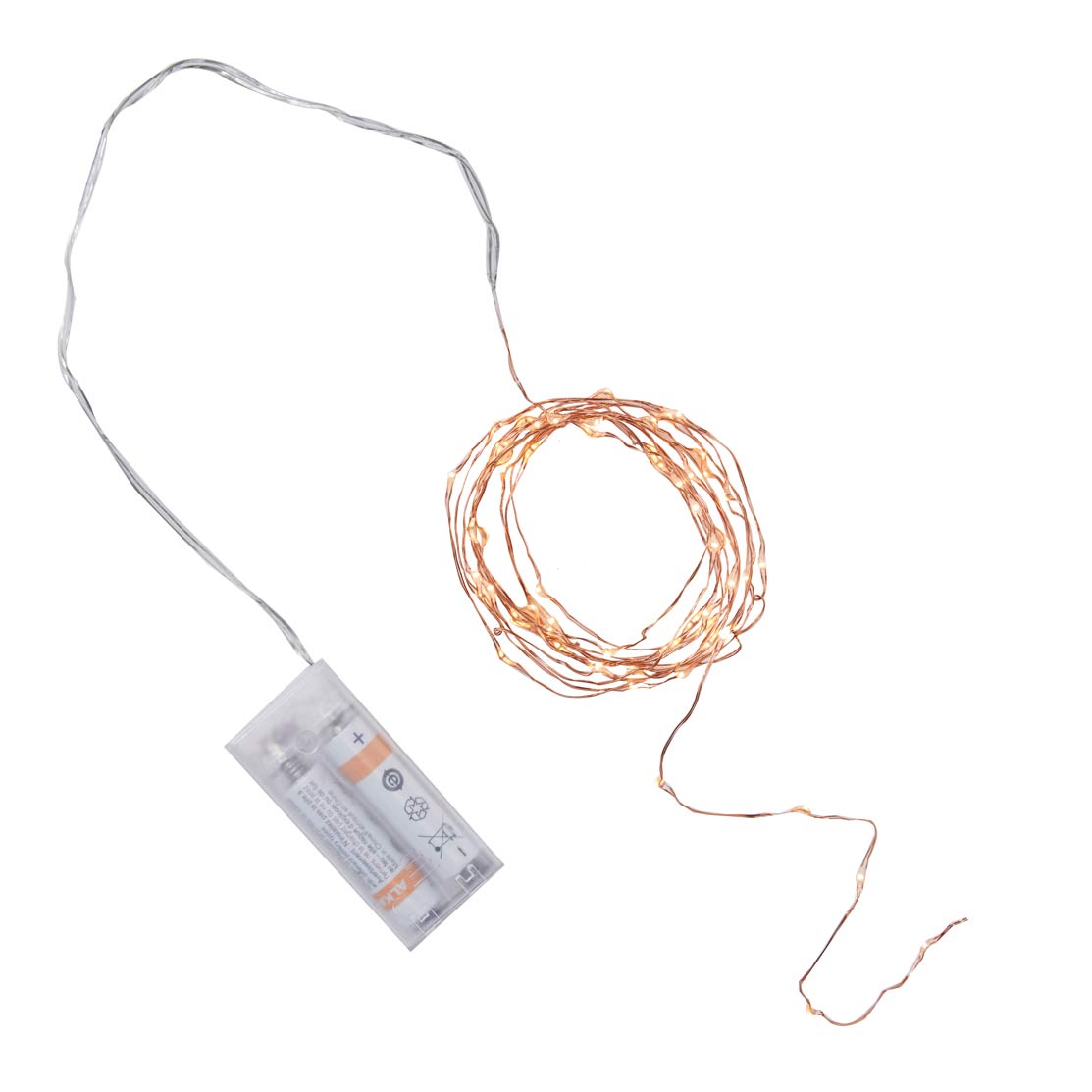 Lyslenke String Lights Kobber