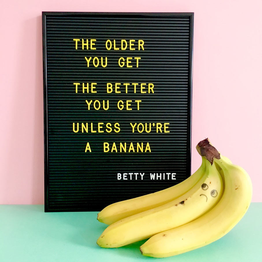 Bokstavtavle Retro 30x40cm