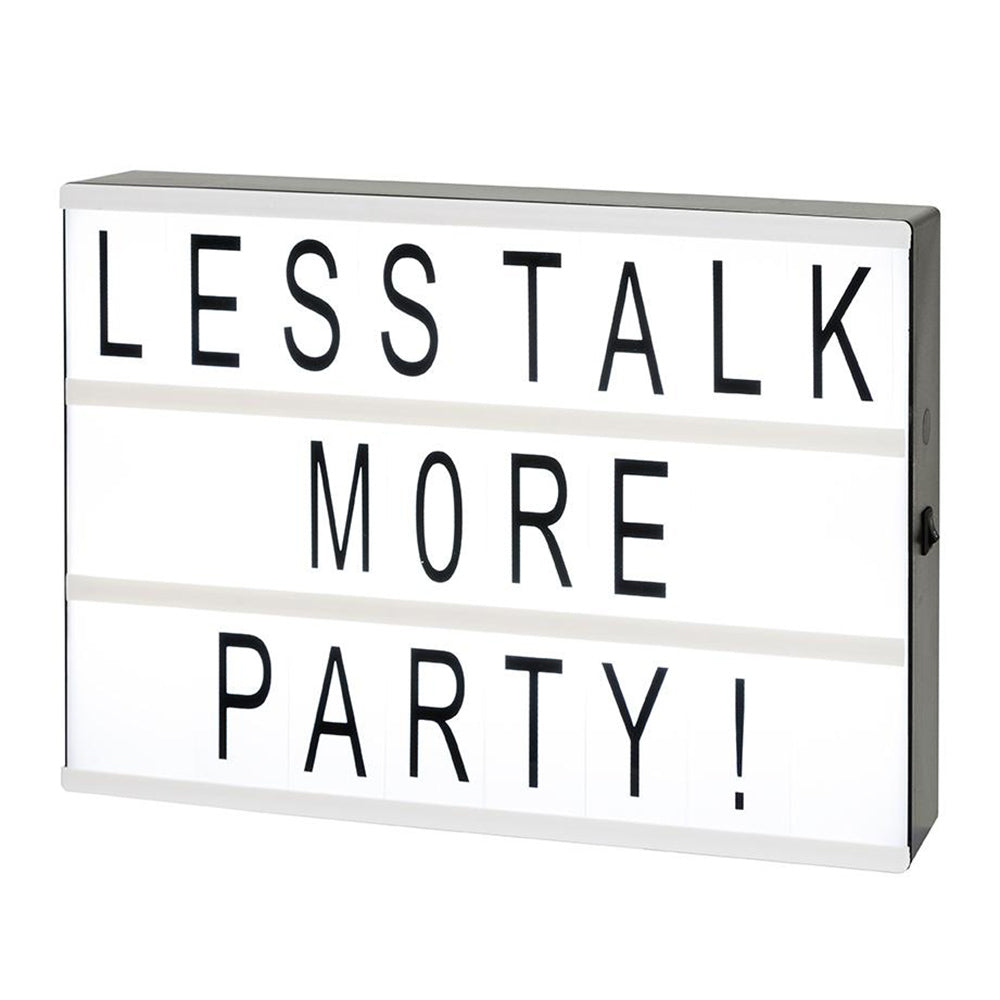 Lightbox LED m. 73 tegn