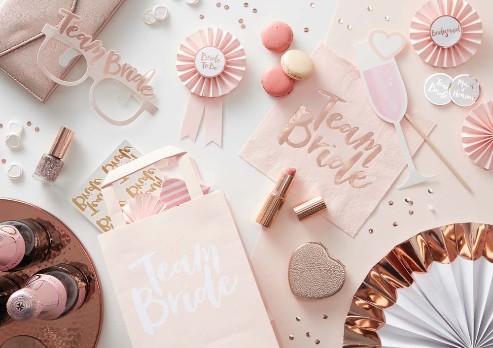 Team Bride Party Bags 5 stk.