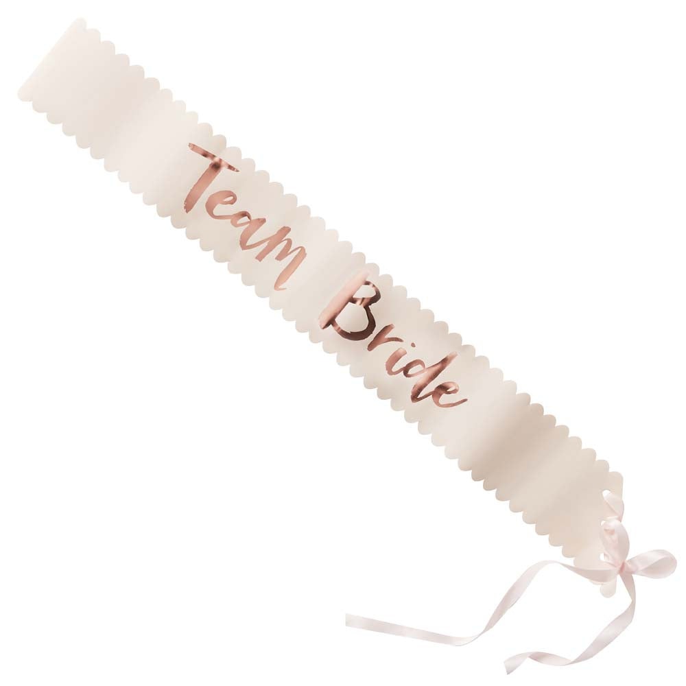 Team Bride Sashes 6 stk.