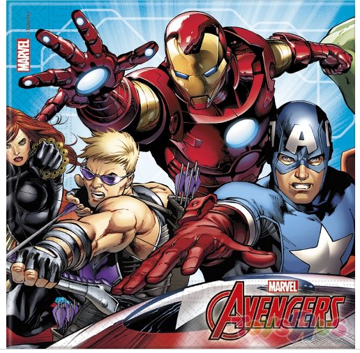 Avengers Servietter 20 stk