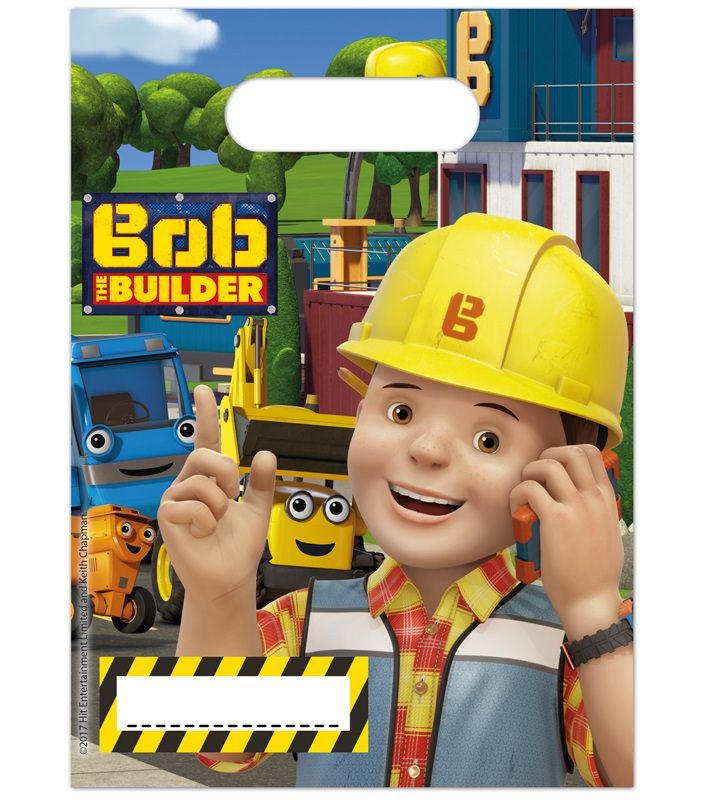 Byggmester Bob Godteposer 6 stk