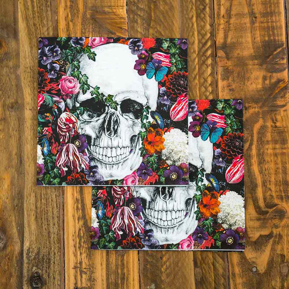 Hodeskalle Servietter 20 stk.