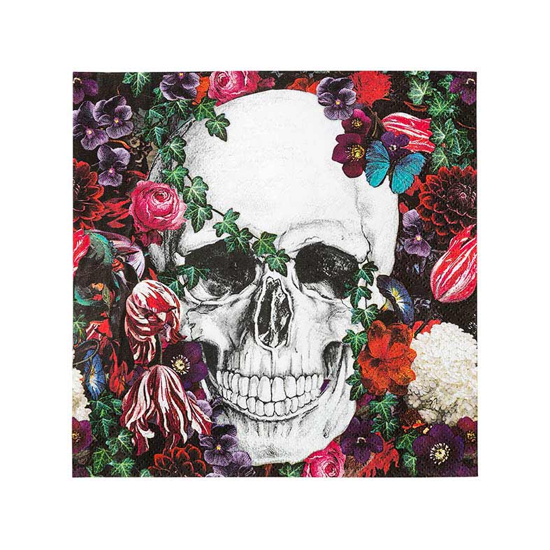 Hodeskalle Servietter 20 stk.