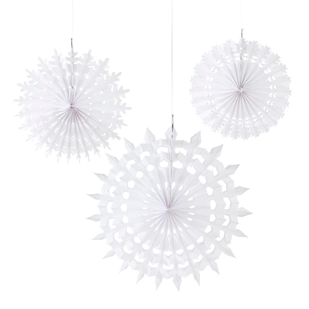 Vifter Snøkrystaller 3stk.
