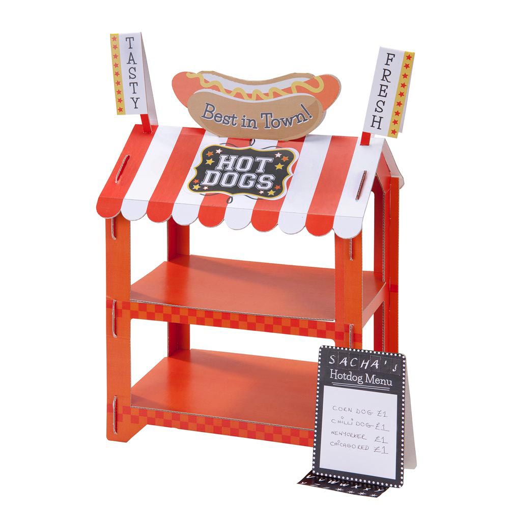 Popcorn og Pølse Stand 2 pk.