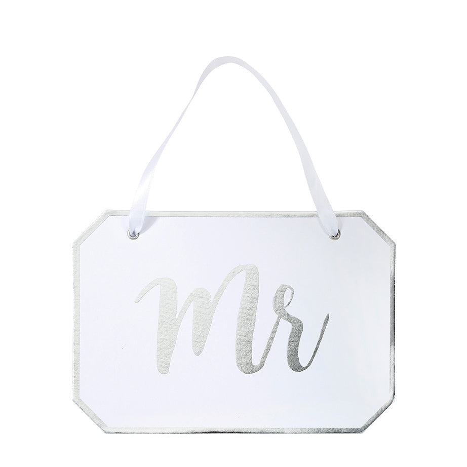 Romantisk Skilt "Mr"