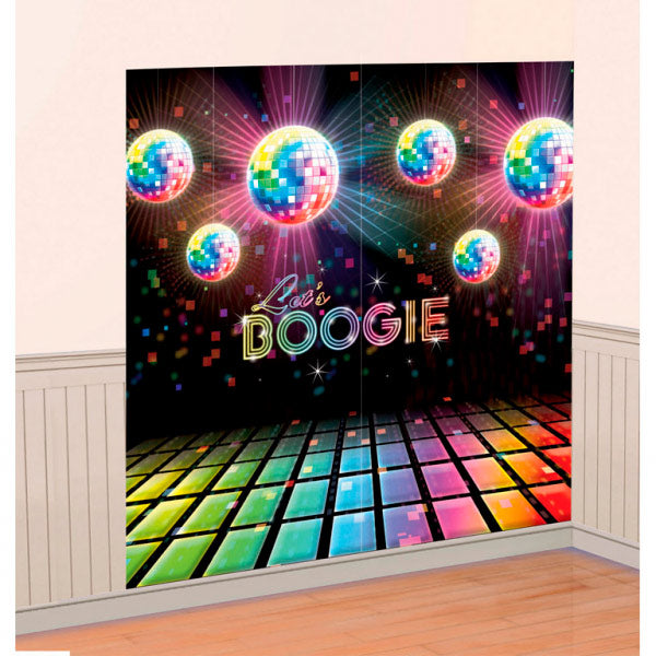 Disco Fever Veggplakat 2 stk