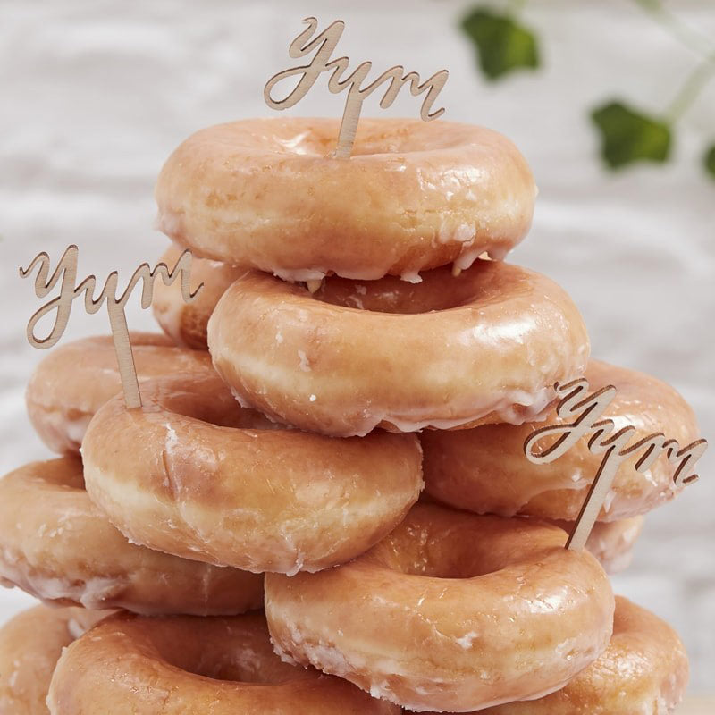 Kaketopper av Tre Yum 6 stk.