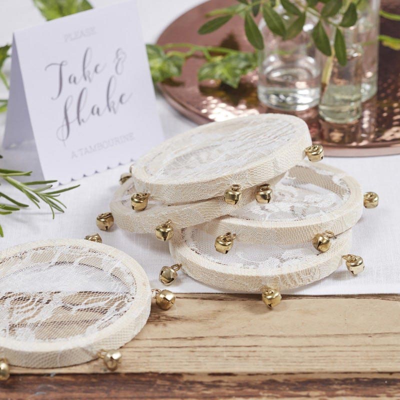 Mini Tamburin 5 stk.