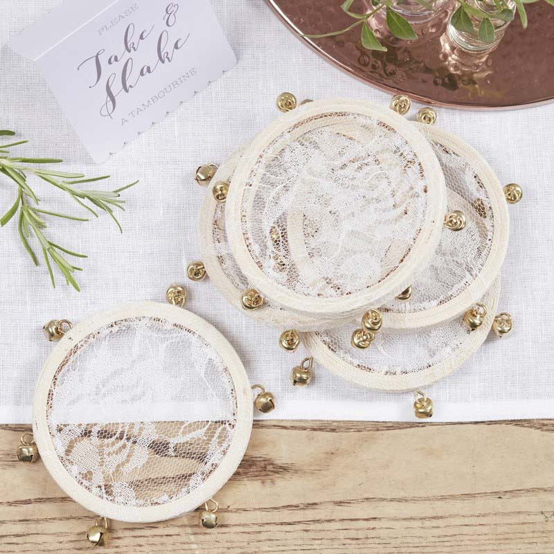 Mini Tamburin 5 stk.