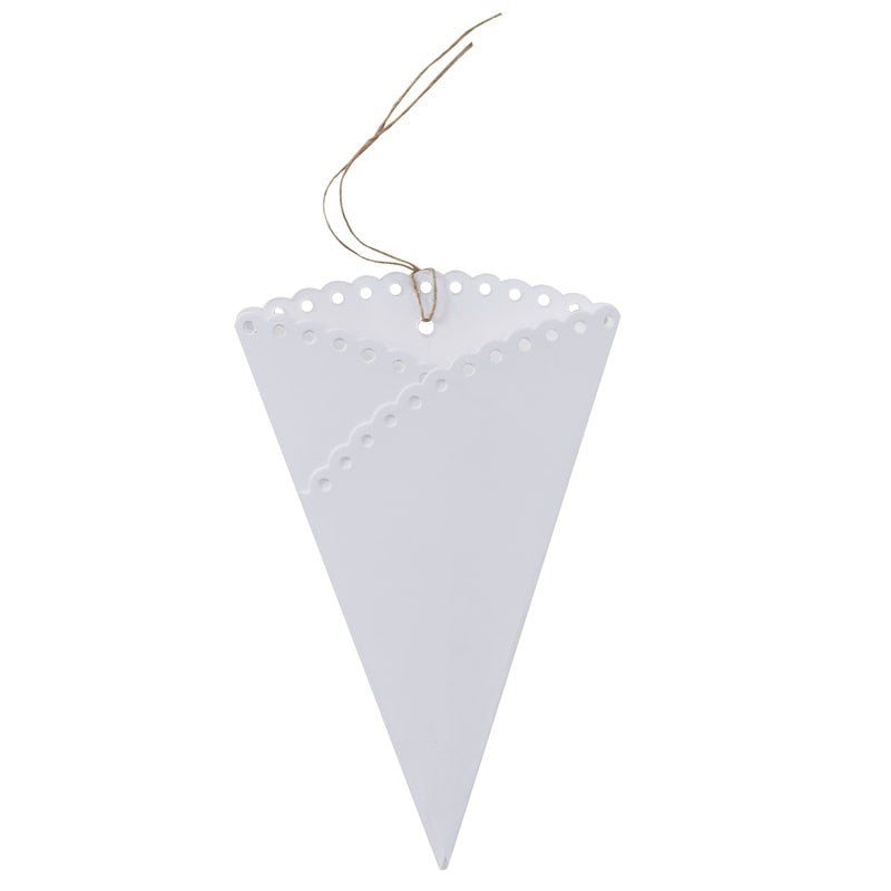 Hvite Konfetti Kjegler