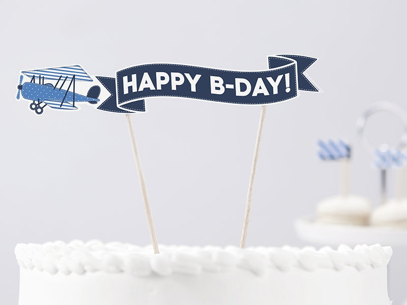 Lille Fly Kaketopper