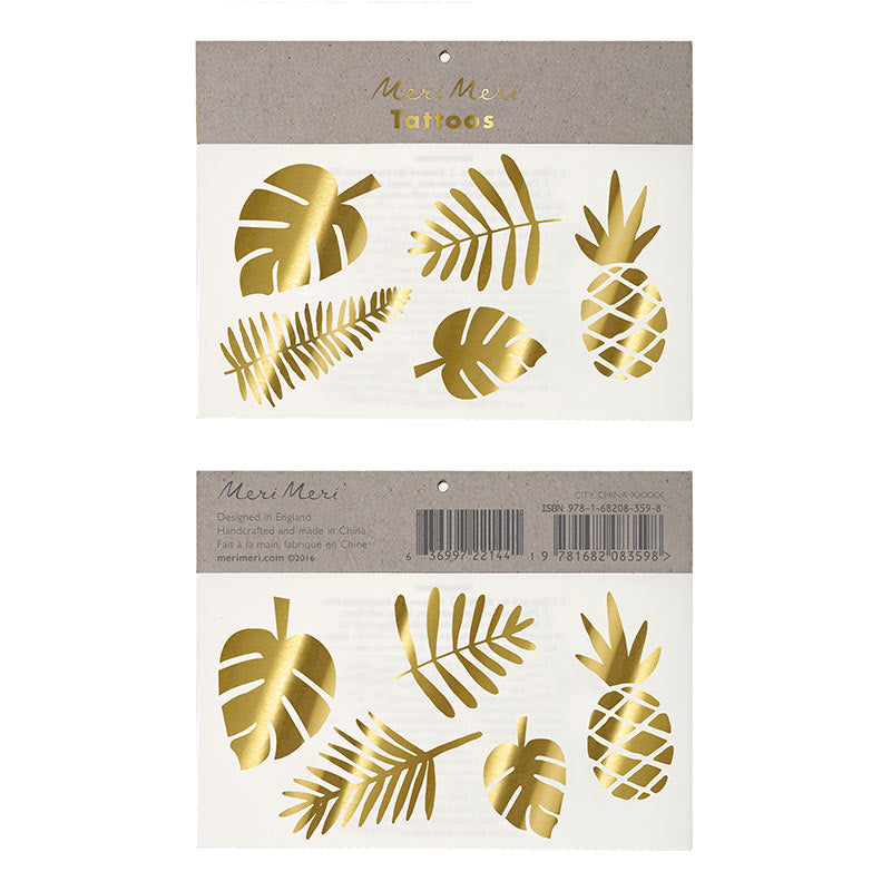 Tropiske Gull Tatoveringer
