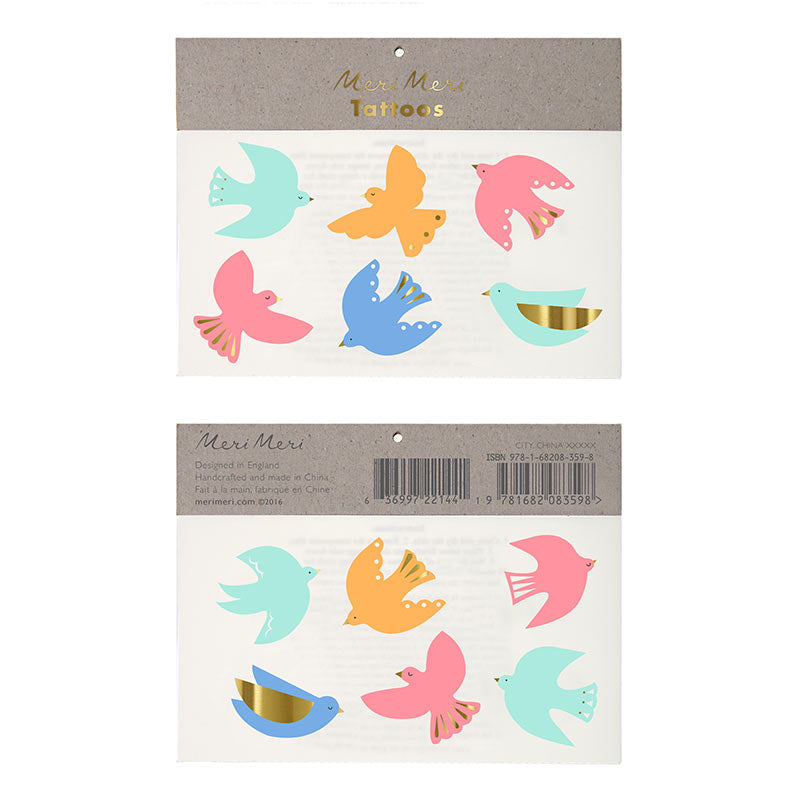 Neon Fugl Tatoveringer