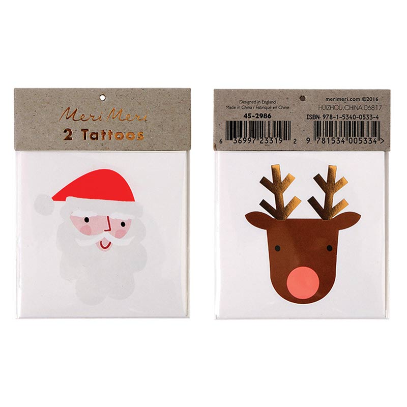 Nisse og Reinsdyr Tatoveringer