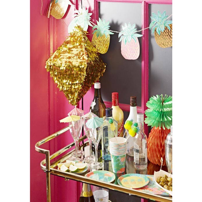 Tropical Fiesta Honeycomb Ananas