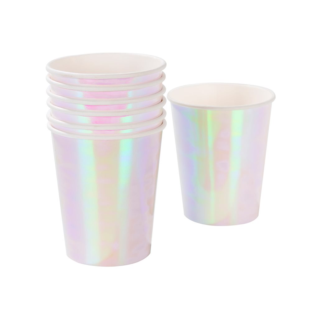 We <3 Pastels Iridescent Cups 12 stk
