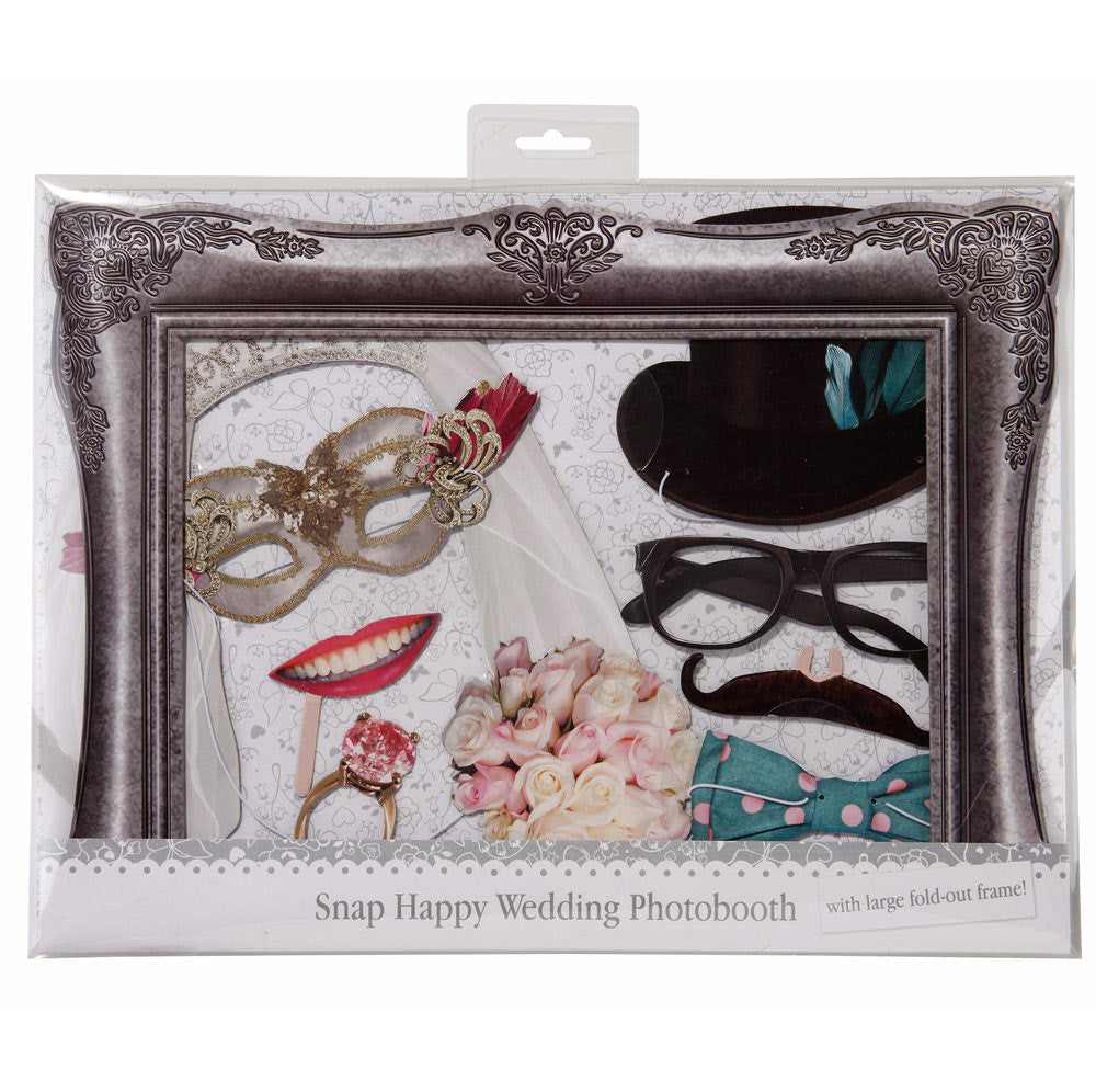 Photo Booth Bryllup Ramme og Rekvisitter