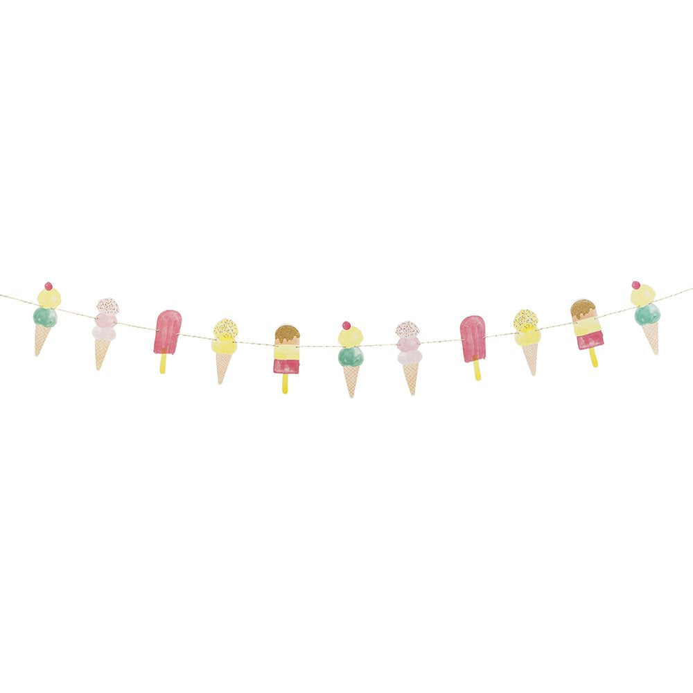 Iskrem Banner 3 meter – bilde 2