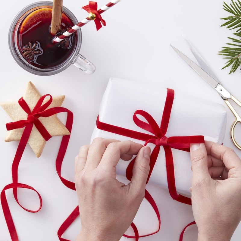 Merry and Bright Velour Bånd