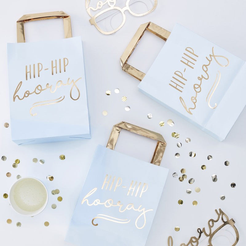 Partybags Poser Hooray 5 stk.