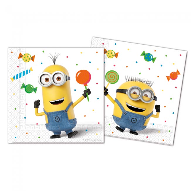 Minions 3 Servietter 20 stk.