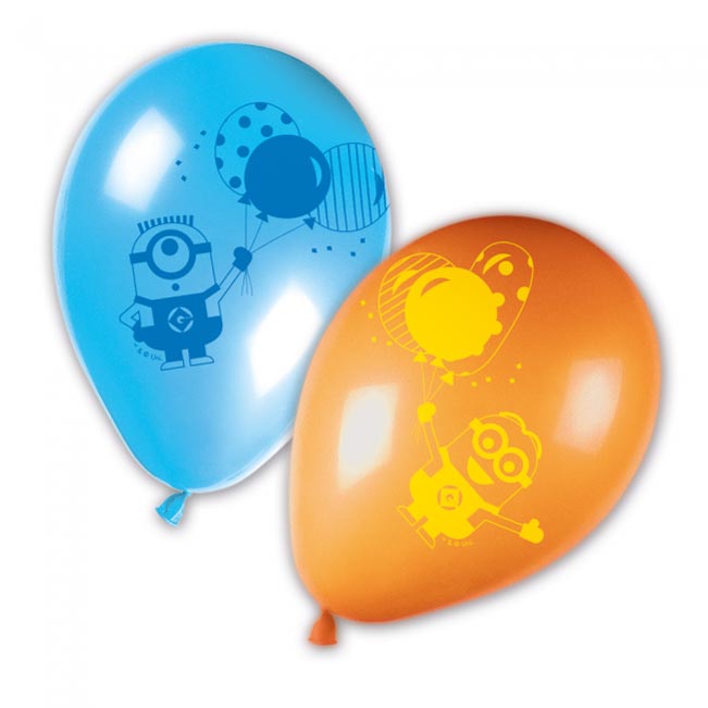 Minions 3 Ballonger 8 stk.