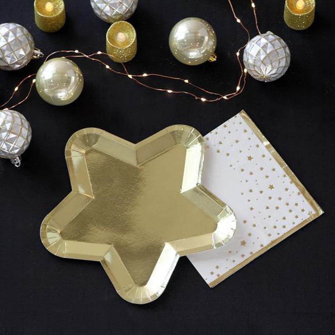 Tallerkener Stjerneformet Gull