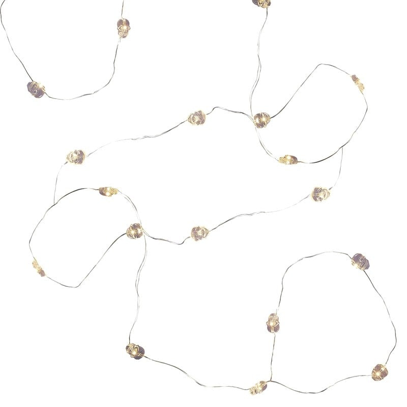 Lyslenke Skjelett Hvit LED