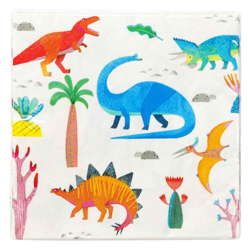Dino Party Servietter 20 stk.